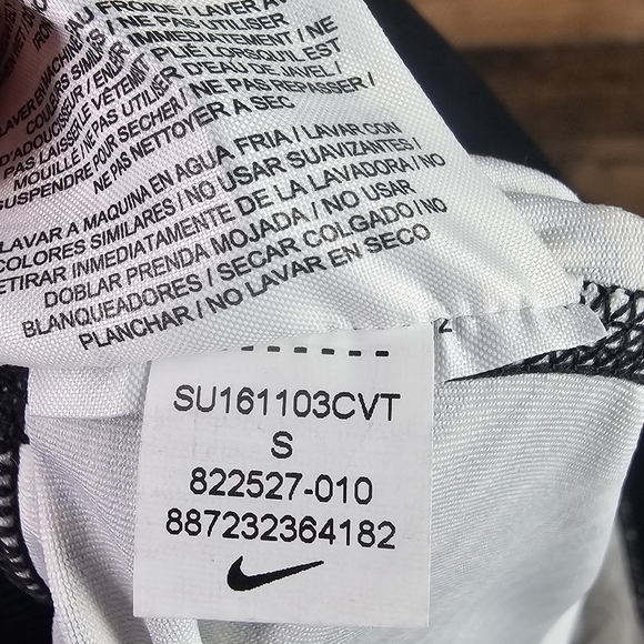 Nike Dri-FIT Women Pro Palm Print Training Capris 822527-010 S - Picture 6 of 9